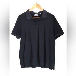 Calvin Klein Dark Navy Polo Size L